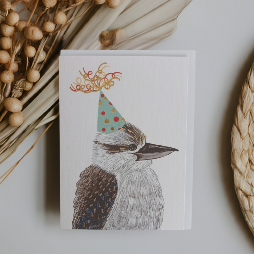 Kookaburra Birthday Card