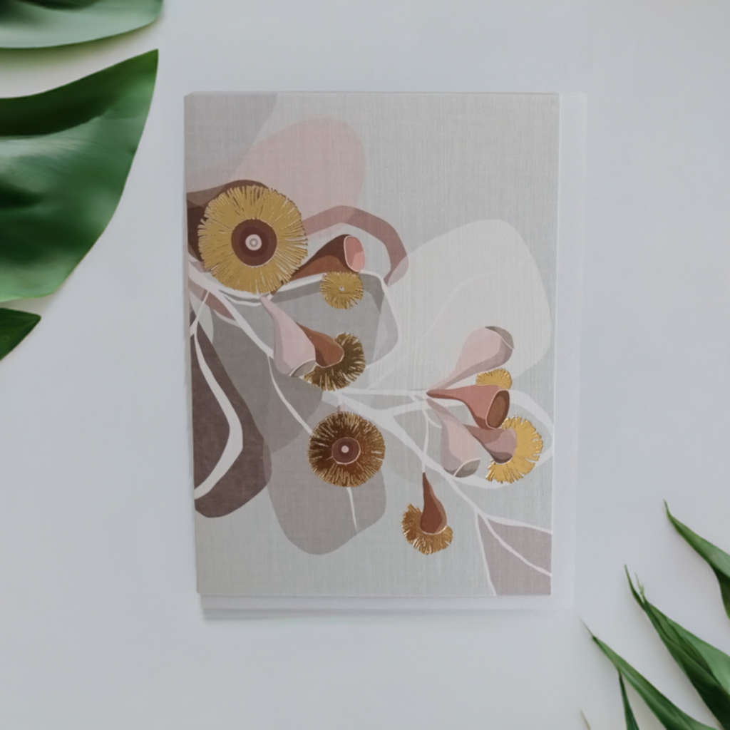 Pastel Native Flowers Greeting Card